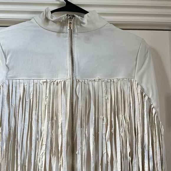Rodeo Dress with fringe sleeves. Size small - Picture 9 of 11